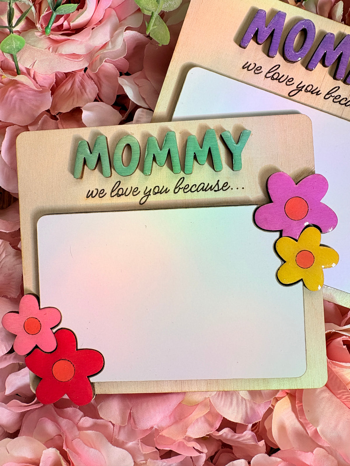 Personalized Mommy Keepsake Board – We Love You Because