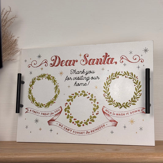Dear Santa Tray