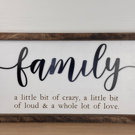 Family Decor Sign