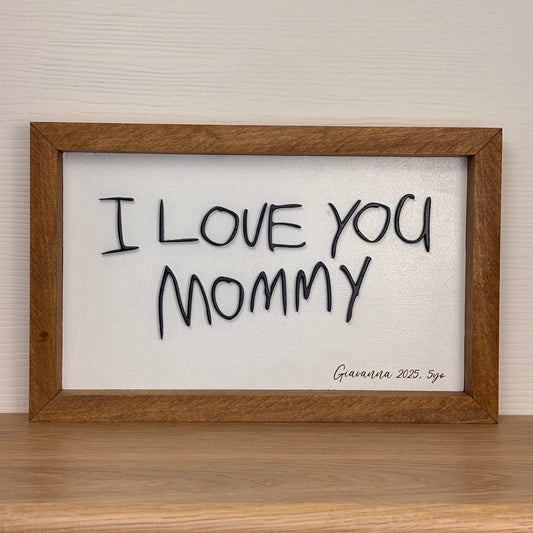 Customized Handwriting Sign